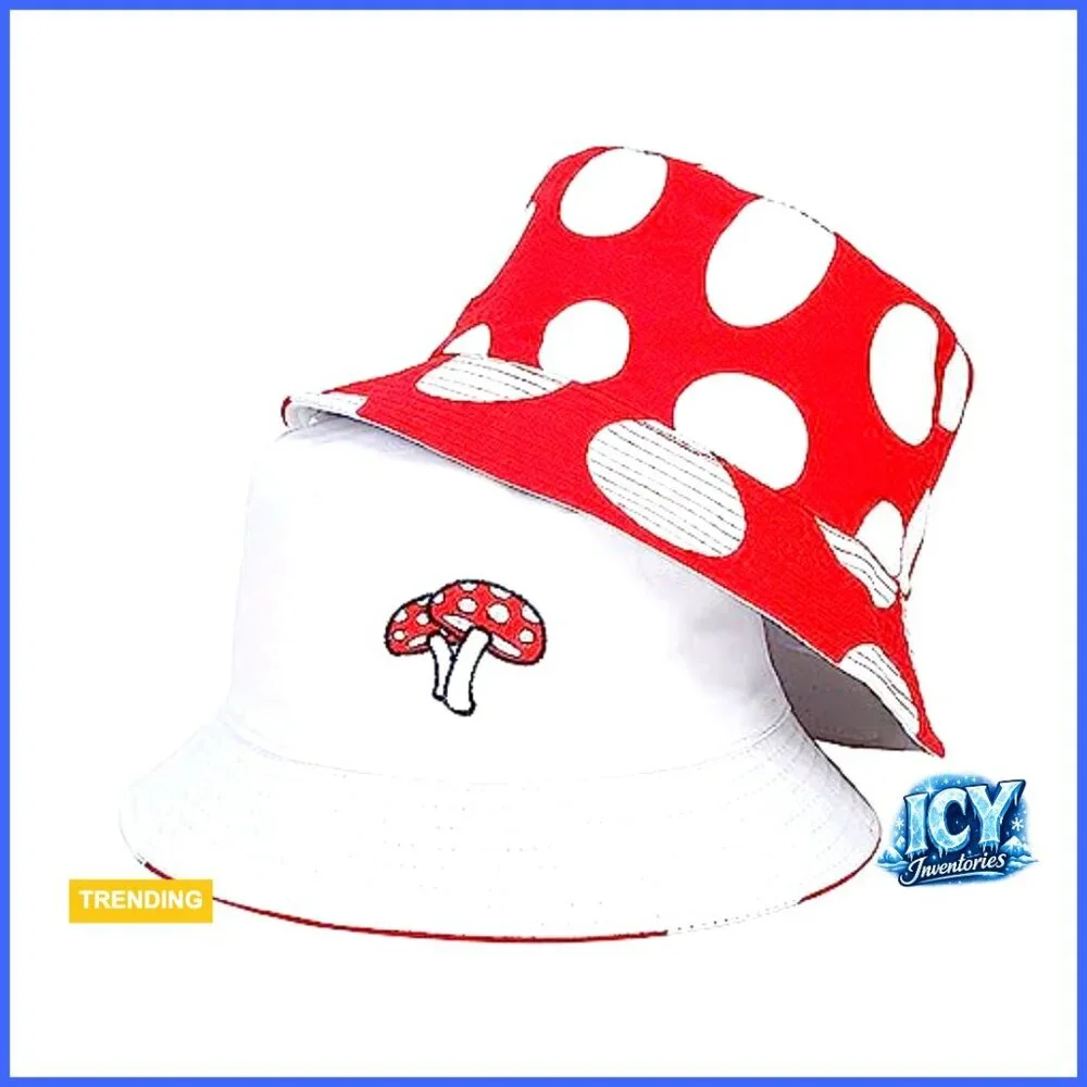 Reversible Bucket Hat, One Size, Polyester, SPF 15, Water Repellent